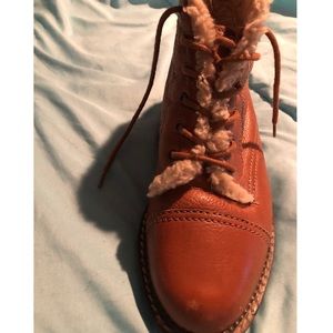 Nine West brown booties